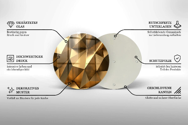 Chopping board glass Background abstraction structure