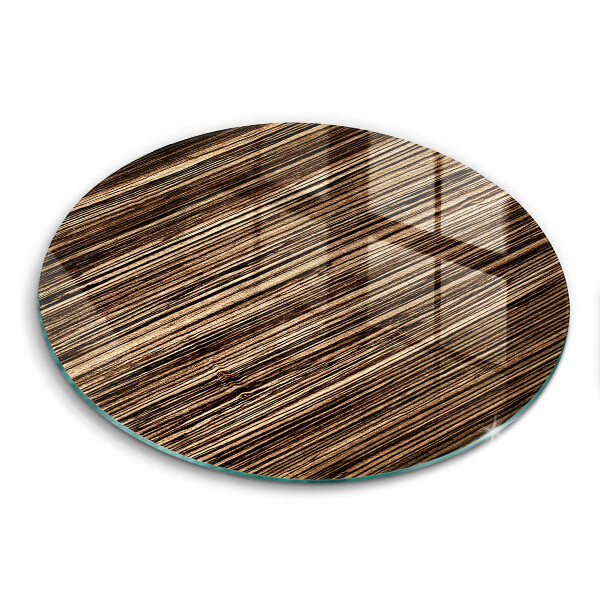 Chopping board glass Wood texture