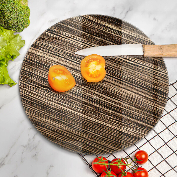 Chopping board glass Wood texture