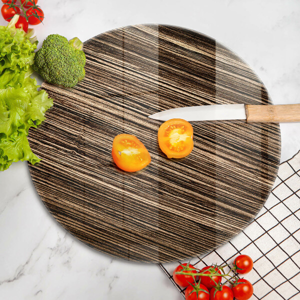 Chopping board glass Wood texture