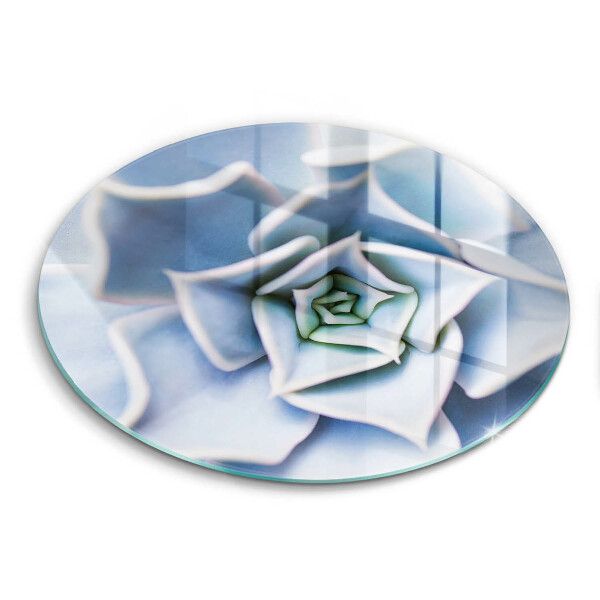 Chopping board glass Flower plant