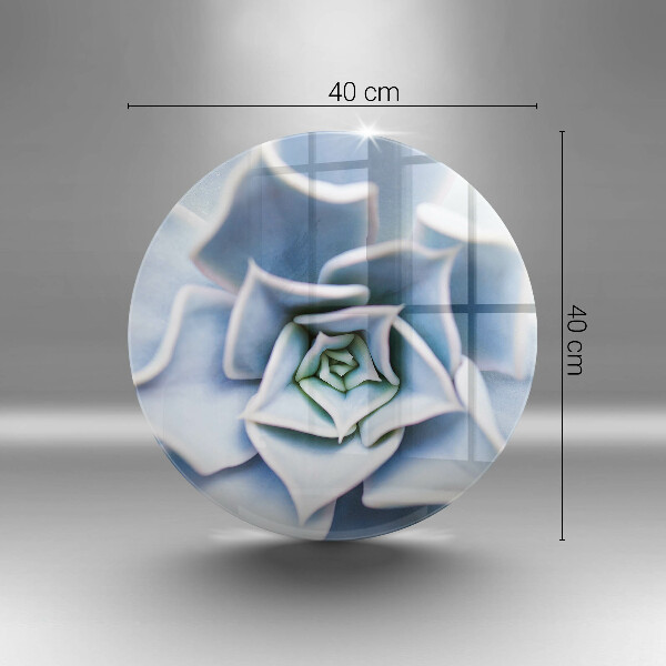 Chopping board glass Flower plant