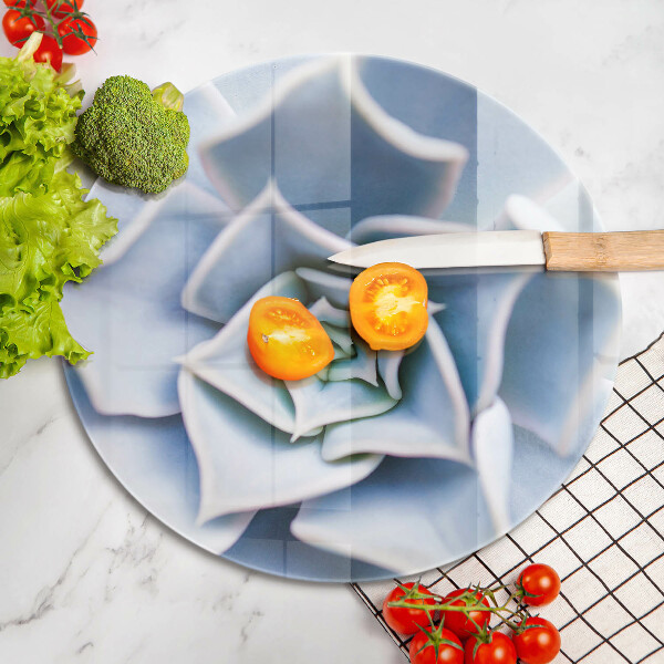 Chopping board glass Flower plant