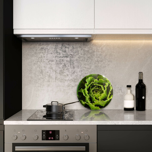 Chopping board glass Food - lettuce