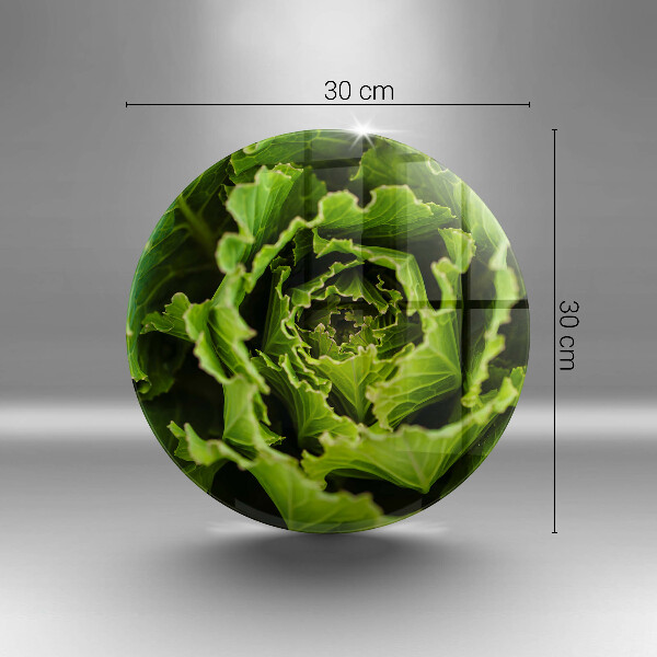 Chopping board glass Food - lettuce