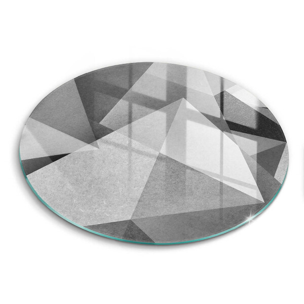 Chopping board glass Concrete sharp abstraction