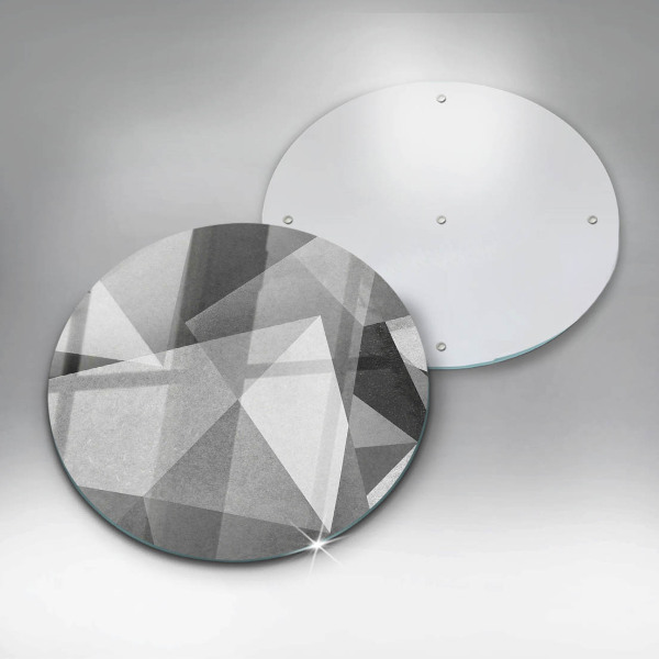 Chopping board glass Concrete sharp abstraction