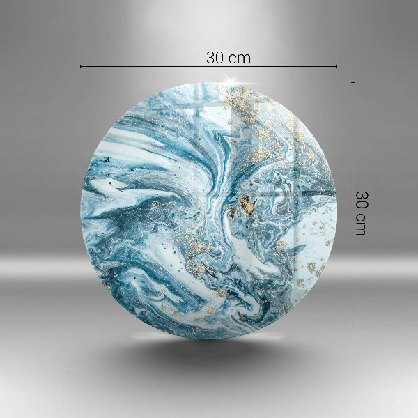 Chopping board Structure with gold