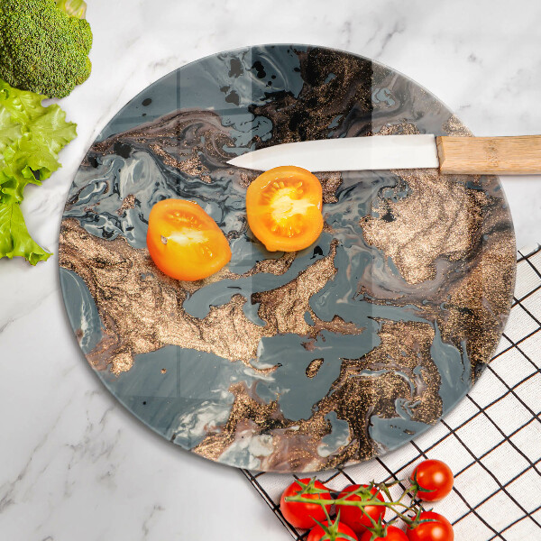 Chopping board Golden Rock structure