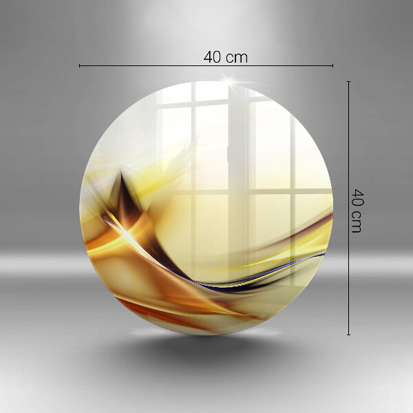 Chopping board glass Abstraction light lines