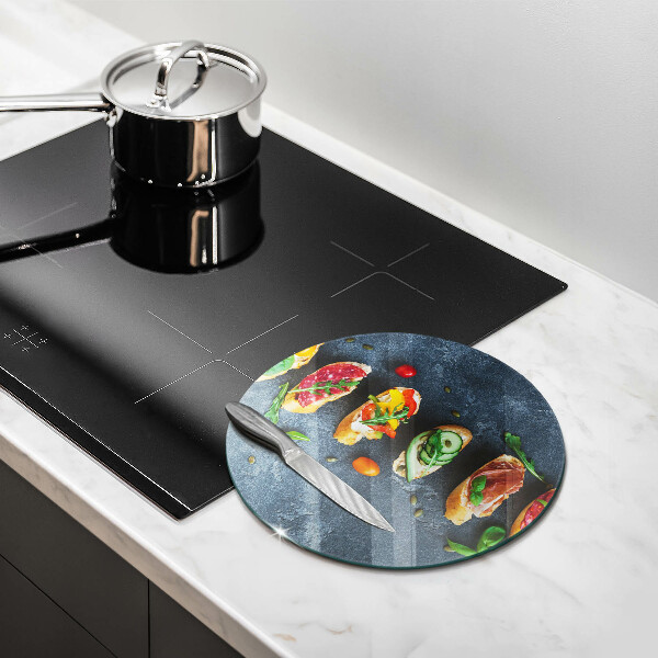 Chopping board Colorful Sandwiches