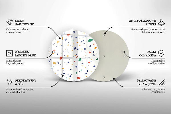 Chopping board Colored gres