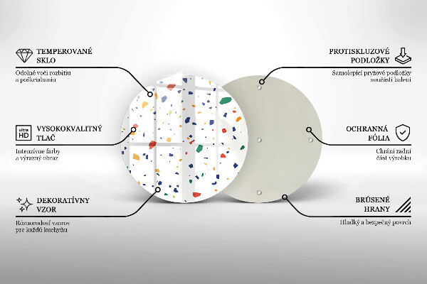 Chopping board Colored gres