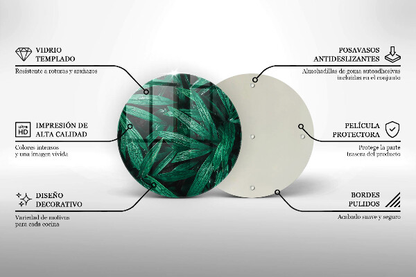 Chopping board Plants leaves