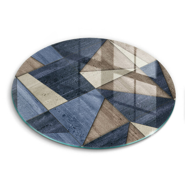 Chopping board Geometric abstraction