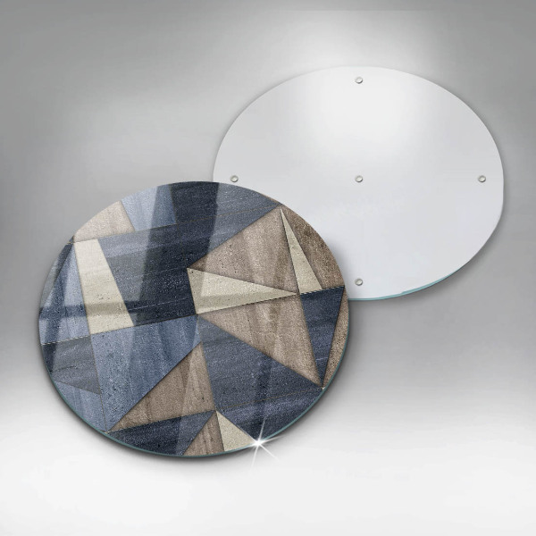 Chopping board Geometric abstraction