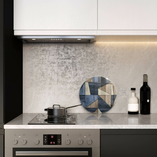 Chopping board Geometric abstraction