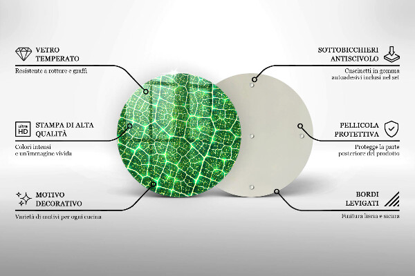 Chopping board Leaf structure