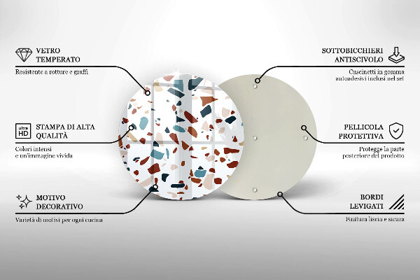 Chopping board Decorative stone