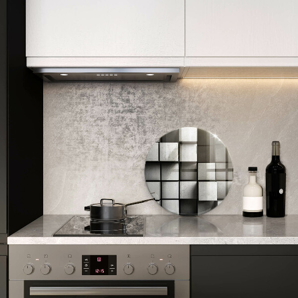 Chopping board 3D geometry background