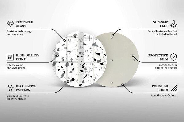 Chopping board Decorative stone gres