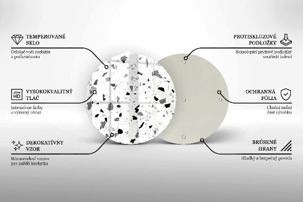 Chopping board Decorative stone gres