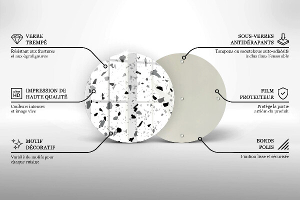 Chopping board Decorative stone gres