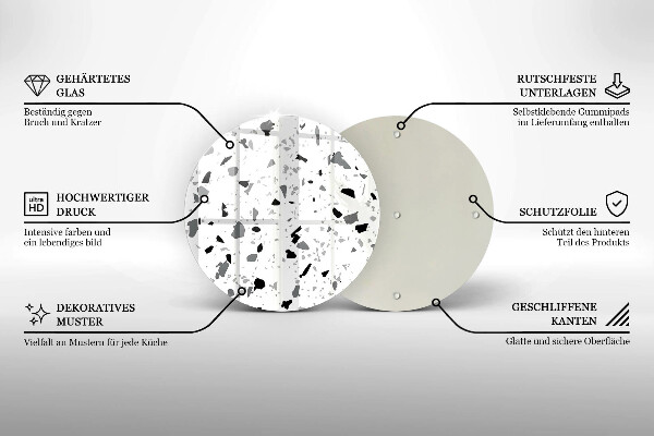 Chopping board Decorative stone gres