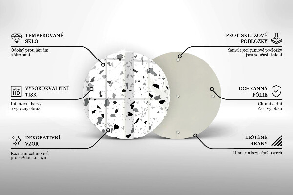 Chopping board Decorative stone gres