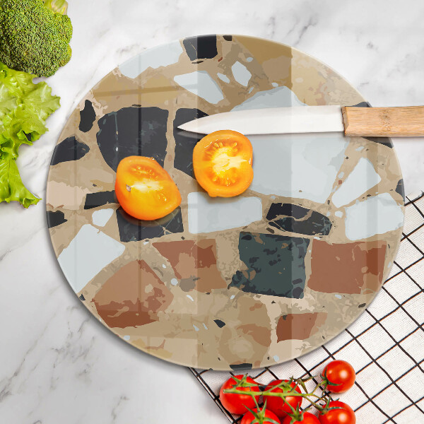 Chopping board Decorative stones