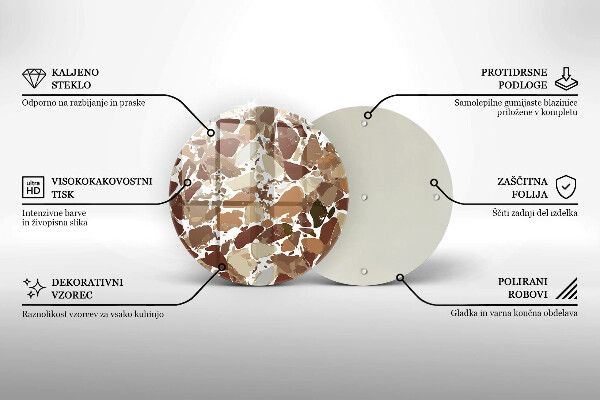 Chopping board Decorative stone stains