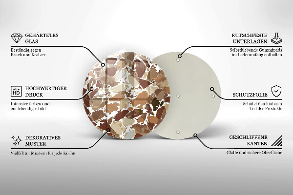 Chopping board Decorative stone stains