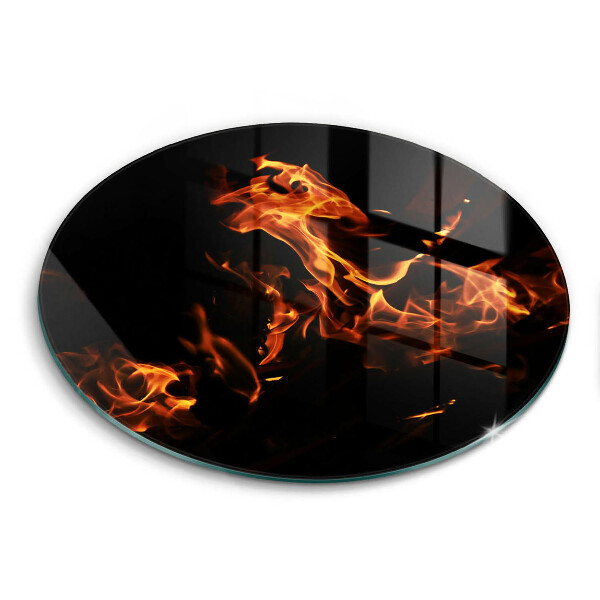 Chopping board Fire flame