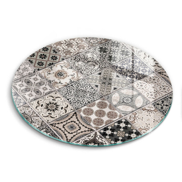 Chopping board glass Decorative tiles