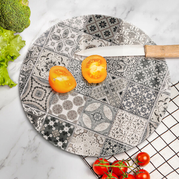 Chopping board glass Decorative tiles