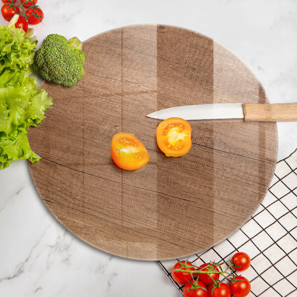 Chopping board glass Wood texture