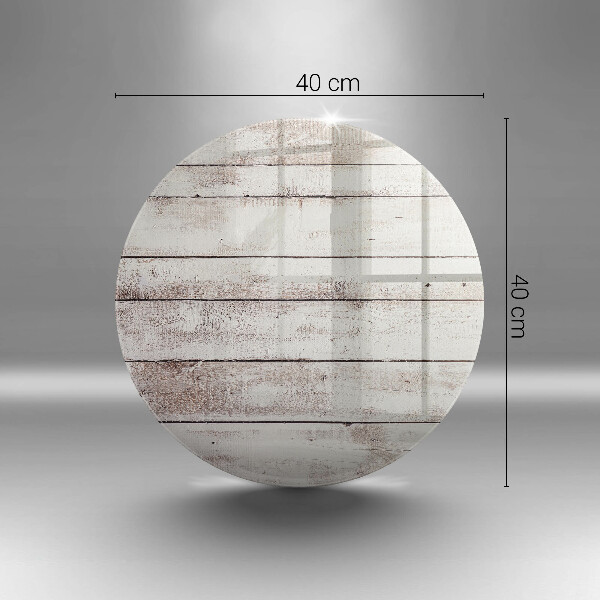 Chopping board glass Old wood boards