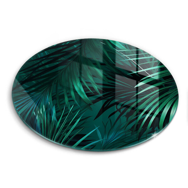 Chopping board Wild jungle leaves