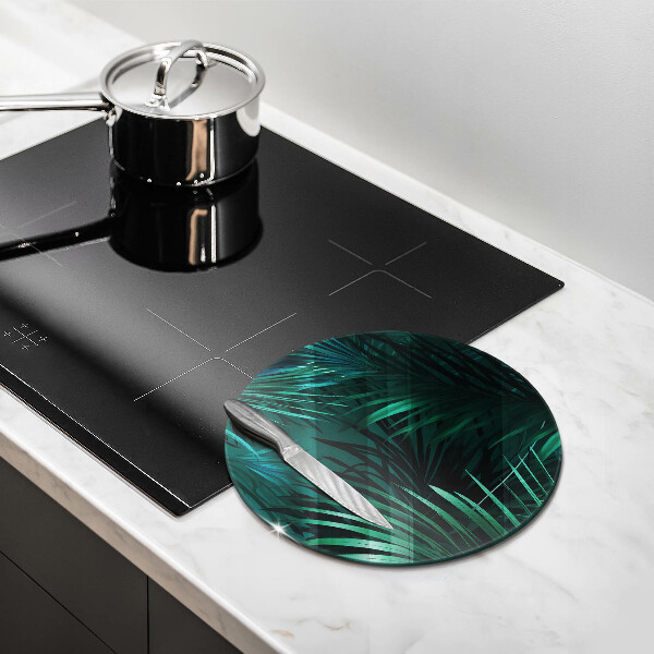 Chopping board Wild jungle leaves