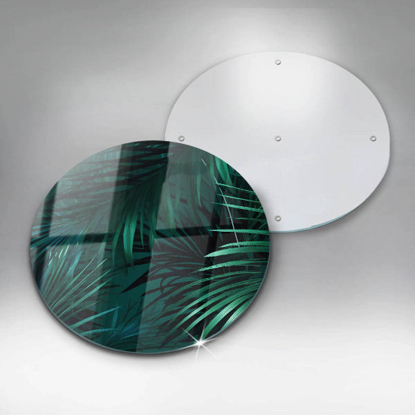 Chopping board Wild jungle leaves