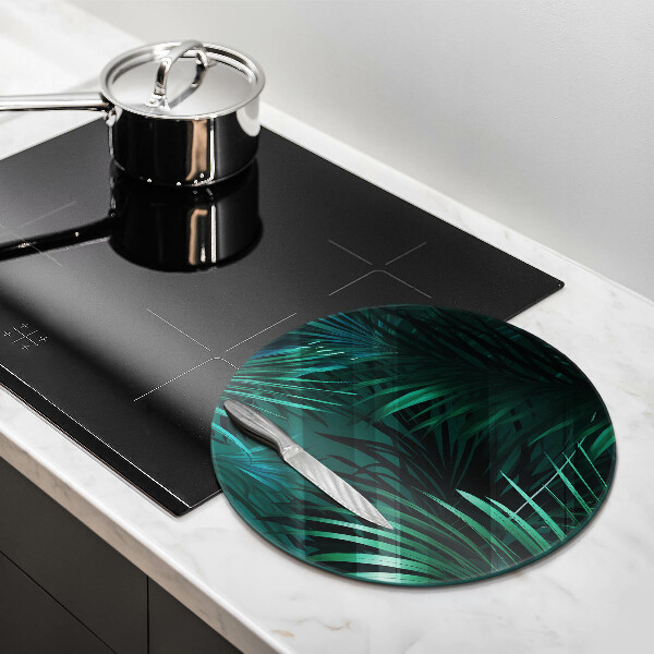 Chopping board Wild jungle leaves