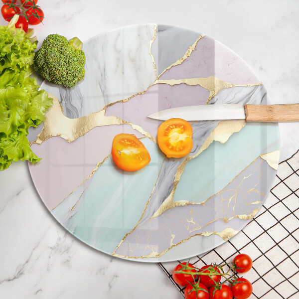 Chopping board Pastel marble