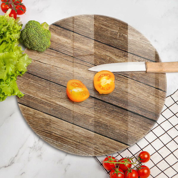 Chopping board glass Wood texture boards