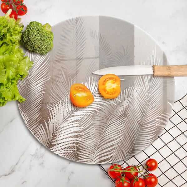 Chopping board Boho leaf vegetation