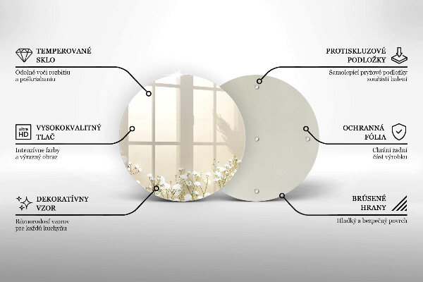 Chopping board Boho flowers