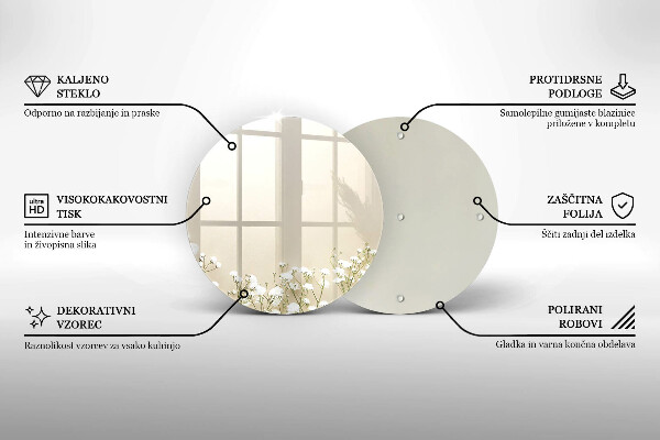 Chopping board Boho flowers