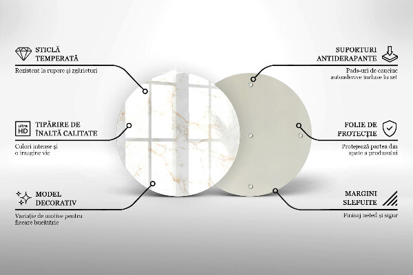 Chopping board Elegant stone marble