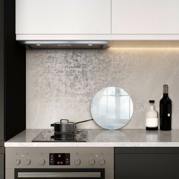 Glass cutting board Delicate background