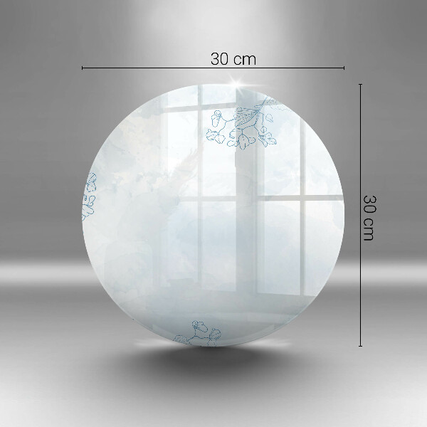 Glass cutting board Delicate background