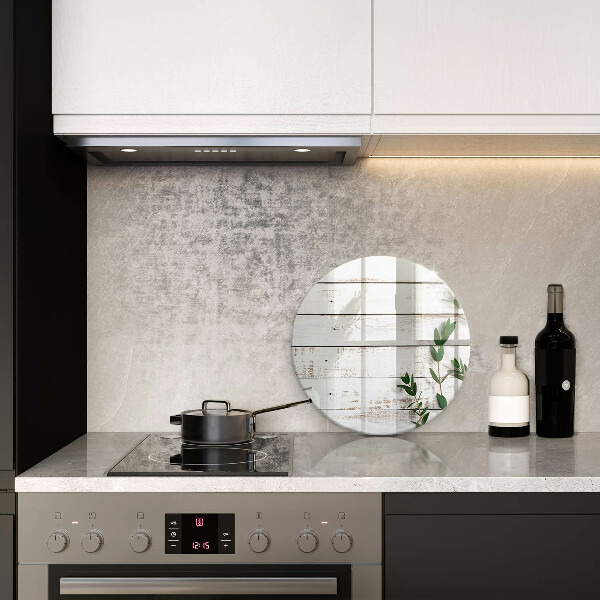 Chopping board glass Old boards and leaves